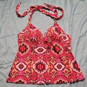 Victoria's Secret Pink and Purple Patterned Camisole